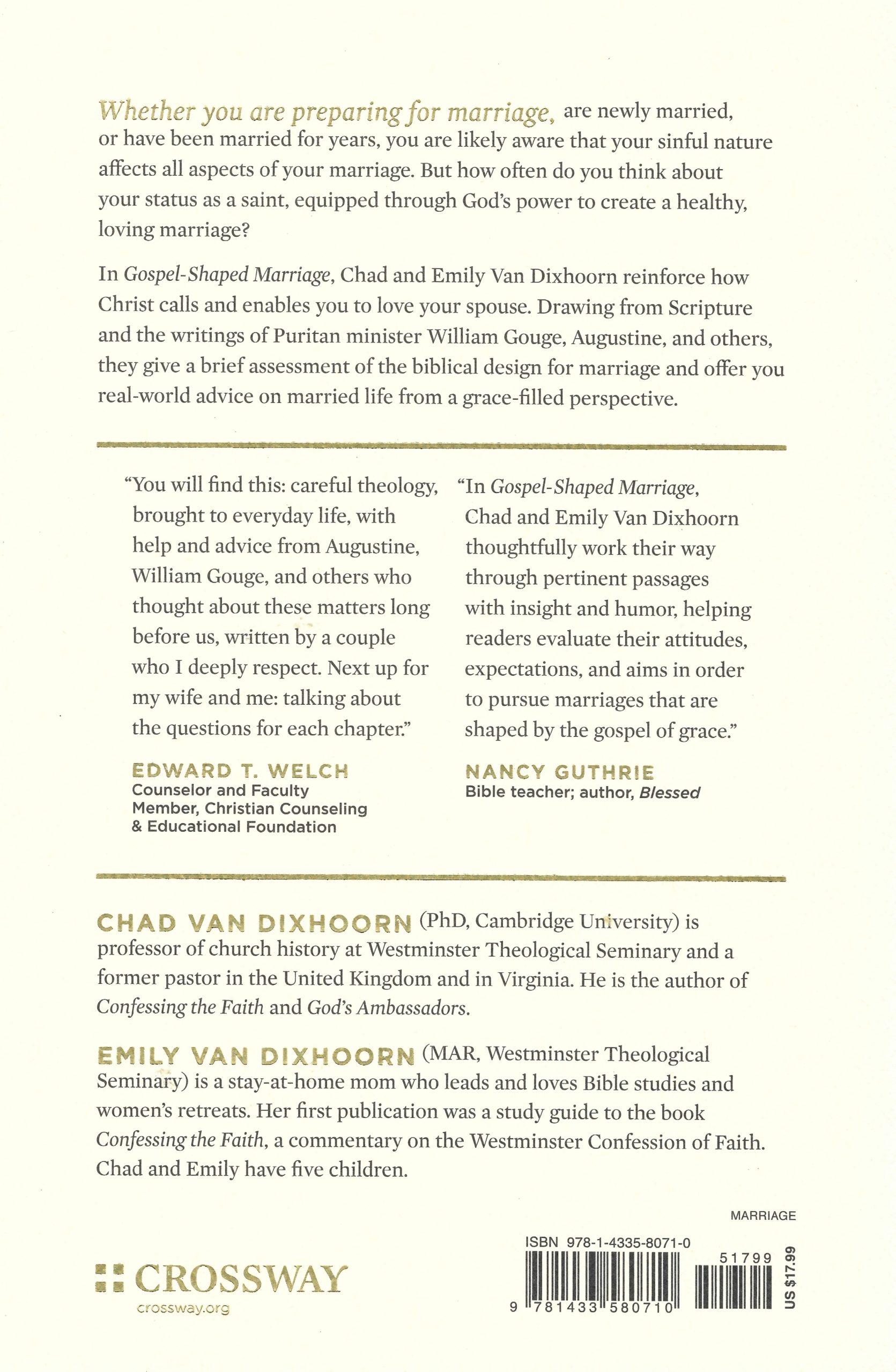 Gospel-Shaped Marriage: Grace for Sinners to Love Like Saints - Image 2