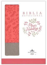 Biblia Devocional Mujer Verdadera RVR60 - Duotono Coral