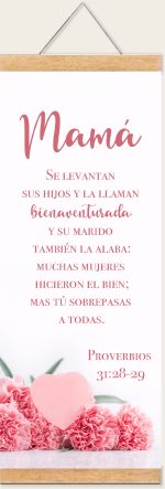 Pergamino Mamá; Proverbios 31:28-29