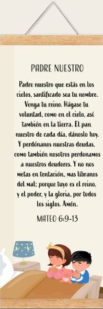 Pergamino Padre Nuestro; Mateo 6:9-13