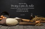 Lienzo/ Canvas Yo Soy El Pan de Vida; Juan 6:35