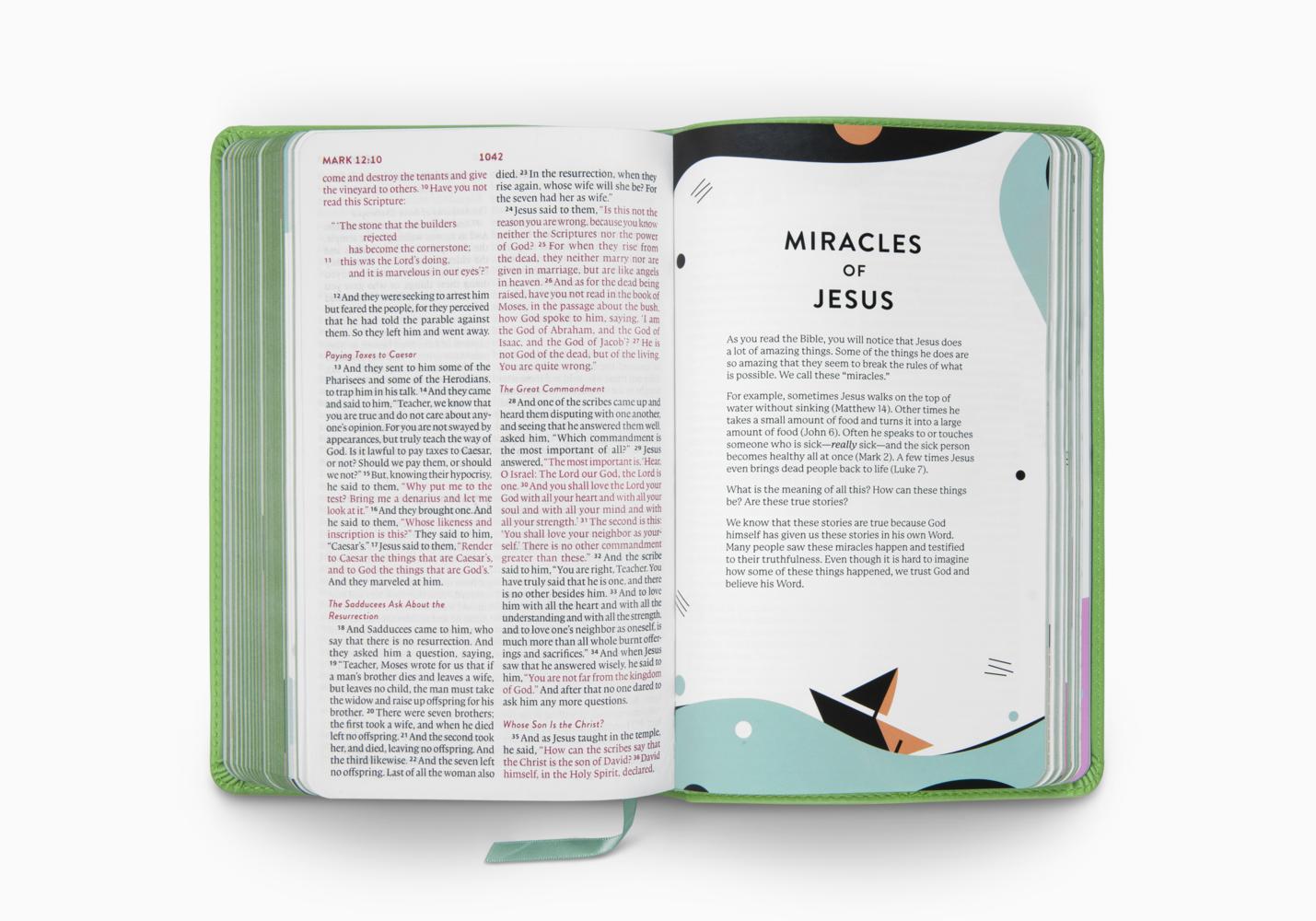 ESV Kid's Bible, Thinline; Lion of Judah Design - Image 3