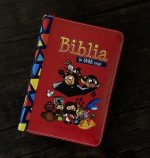 Biblia Para Niños Mi Gran Viaje RVR, 1960 Color Roja Con Indice Y Cierre