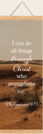 Scroll I Can Do All Things; Philippians 4:13