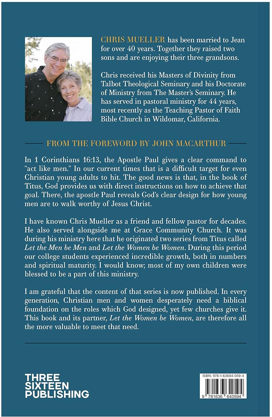 Let The Men Be Men: God's Design For Manhood and Marriage - Image 2