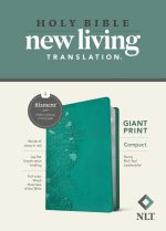 NLT Compact Giant Print Bible, Filament-Enabled Edition, Peony Rich Teal