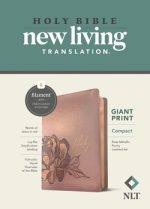 NLT Compact Giant Print Bible, Filament-Enabled Edition, Rose Metallic