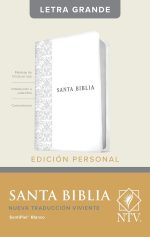 Santa Biblia NTV, Edición Personal, Letra Grande, Blanco, Con Indice
