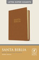 Santa Biblia NTV, Letra Super Gigante, Con Indice, Café Claro
