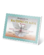 Certificado de Bautismo (Amanecer)