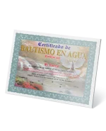 Certificado de Bautismo Cascada