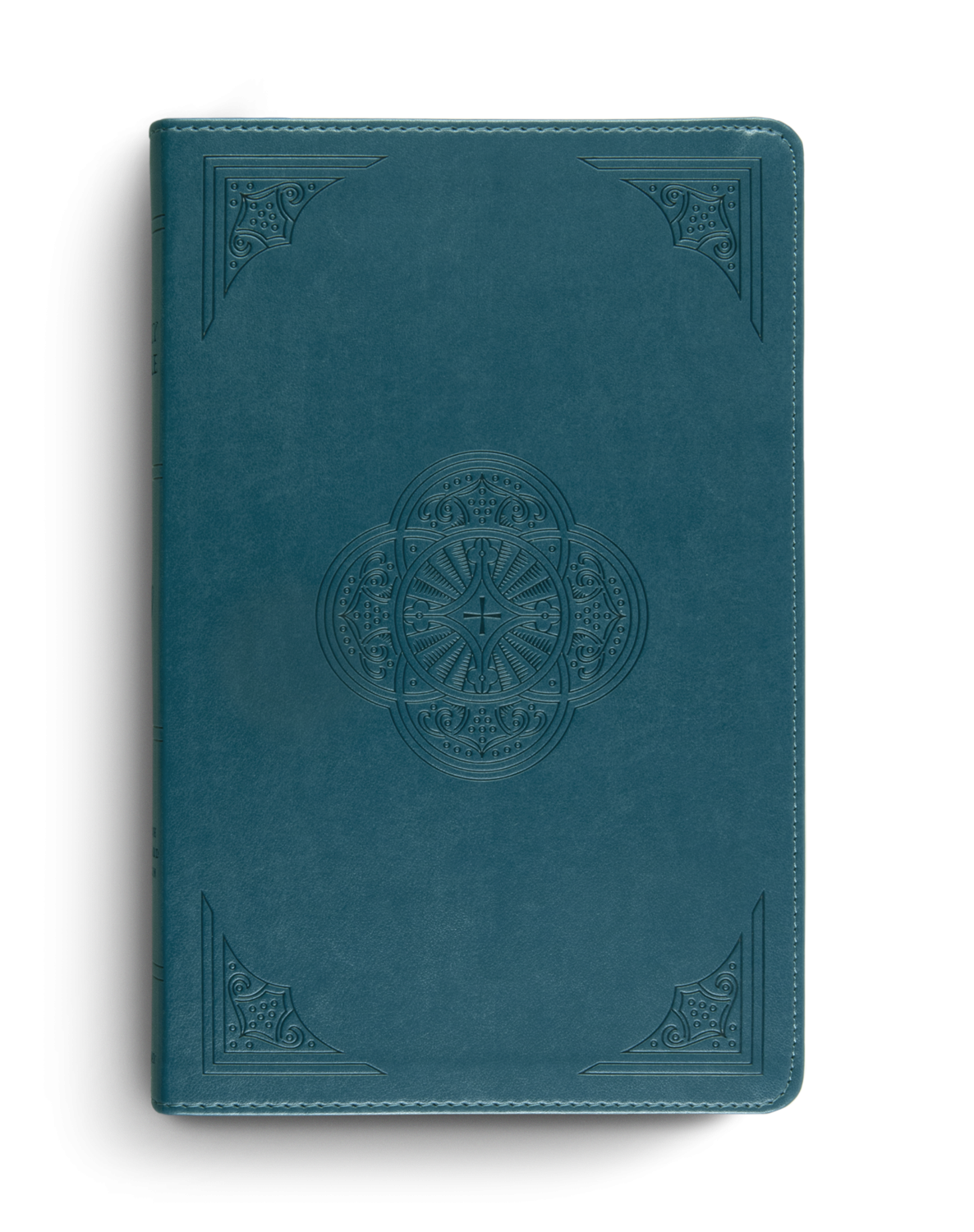 ESV Thinline Bible, Red Letter, Deep Teal, Rotunda Design