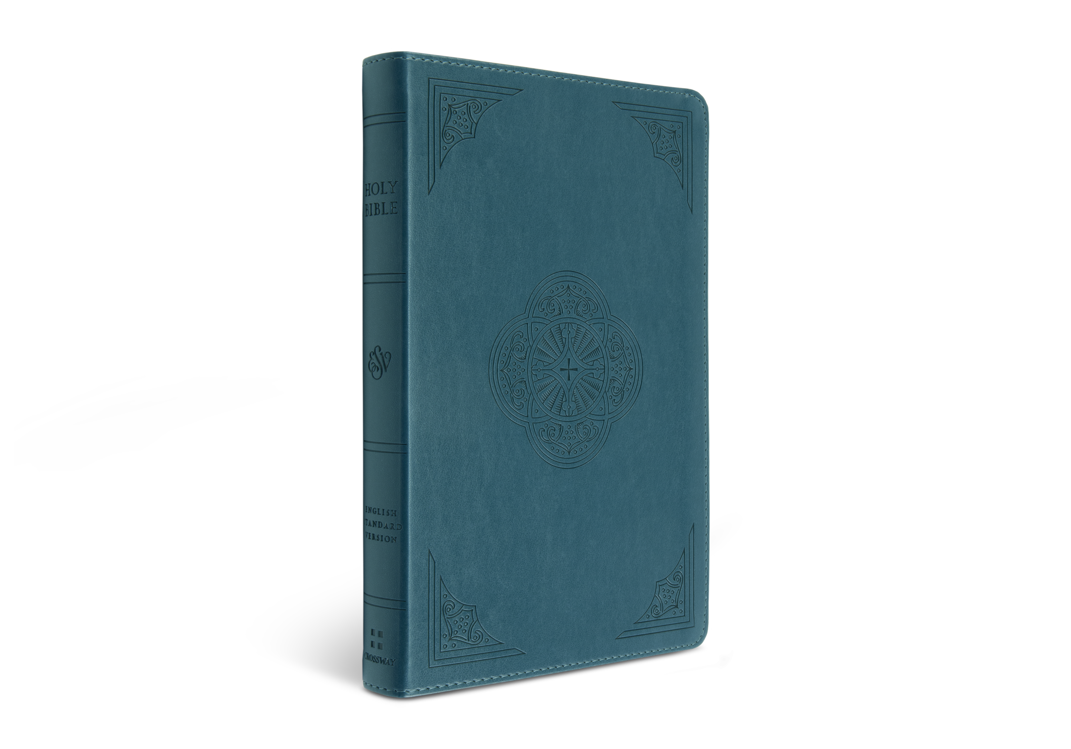ESV Thinline Bible, Red Letter, Deep Teal, Rotunda Design - Image 2