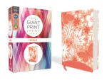 NIV, Giant Print Compact Bible, Red Letter Edition, Comfort Print, Coral