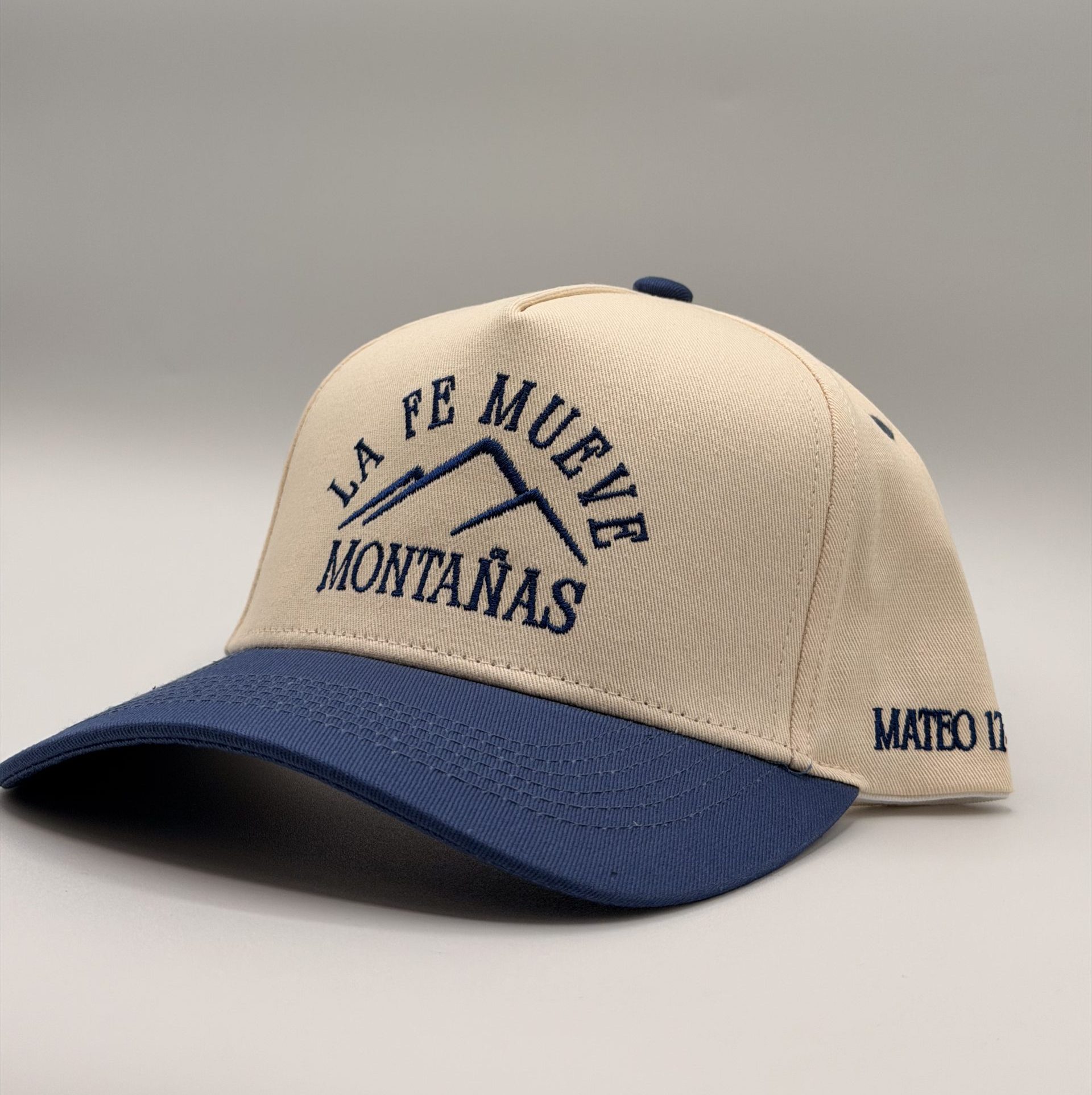 Gorra La Fe Mueve Montañas; Mateo 17:20
