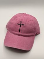 Gorra Cruz de Clavos (Color Rosa)