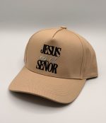 Gorra Jesús es el Señor (Café Claro Claro)