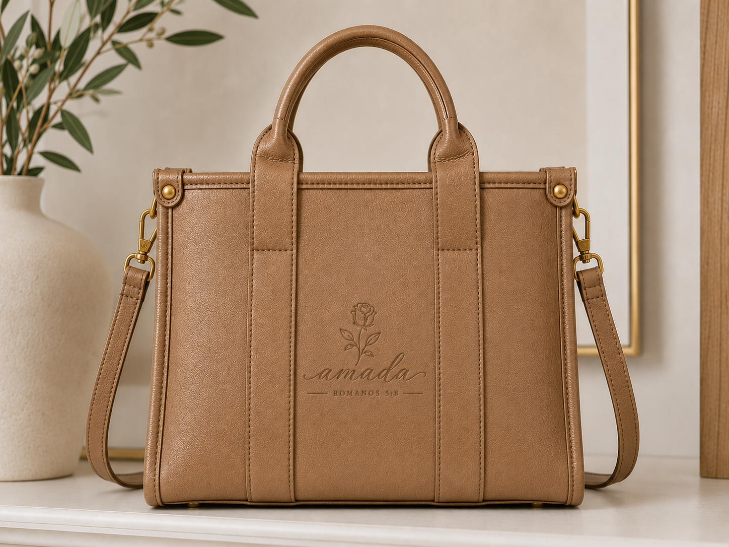 Bolsa Tote Amada (Khaki)