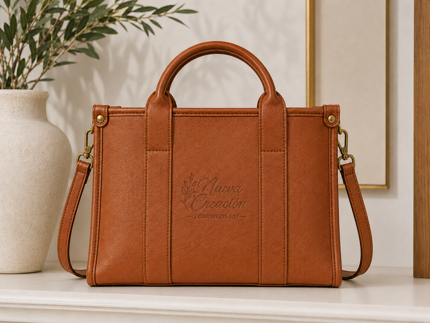 Bolsa Tote Nueva Creación (Cafe)